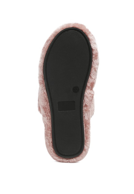 SMOOTHIE FUR SLIP-ON FLATS king-general-store-5710.myshopify.com