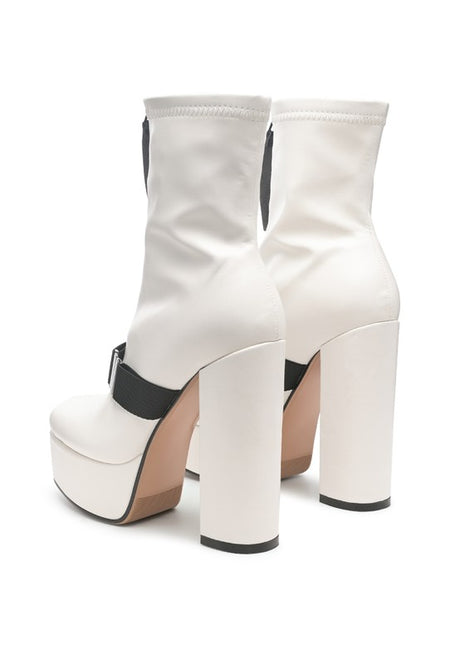 BOOMER CHUNKY HIGH BLOCK HEEL BOOTS king-general-store-5710.myshopify.com