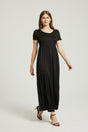 Black Summer Casual Maxi Dress With Pocket king-general-store-5710.myshopify.com