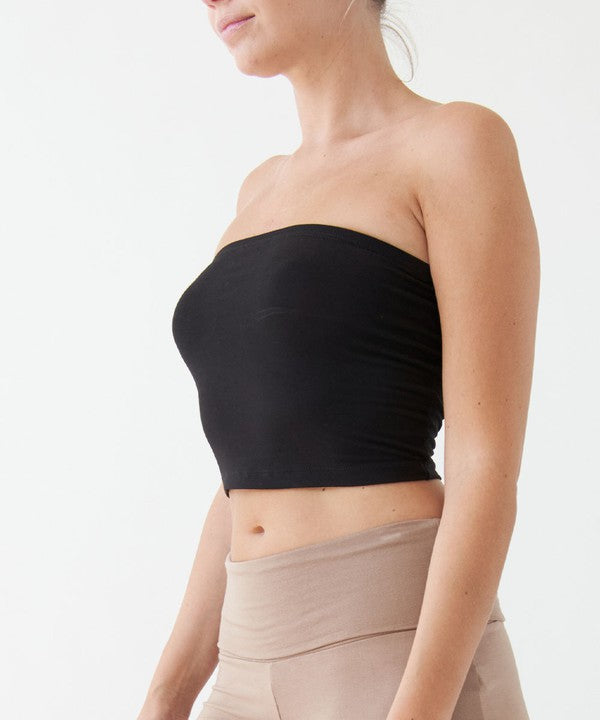 BAMBOO Double Layer Tube Top king-general-store-5710.myshopify.com