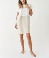 BAMBOO Cotton Linen Mini Dress king-general-store-5710.myshopify.com