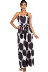 Black White Summer Maxi Dress king-general-store-5710.myshopify.com