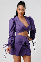 Stunning Crop Blazer and Mini Skirt Set king-general-store-5710.myshopify.com