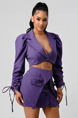 Stunning Crop Blazer and Mini Skirt Set king-general-store-5710.myshopify.com