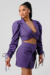 Stunning Crop Blazer and Mini Skirt Set king-general-store-5710.myshopify.com