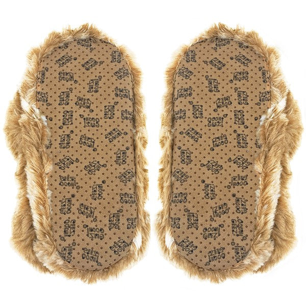 Sloth Hugs - Womens Fluffy House Slippers Shoes king-general-store-5710.myshopify.com