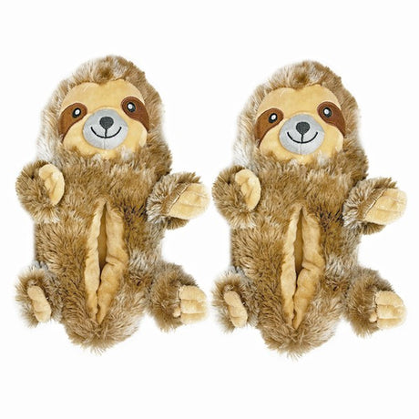 Sloth Hugs - Womens Fluffy House Slippers Shoes king-general-store-5710.myshopify.com