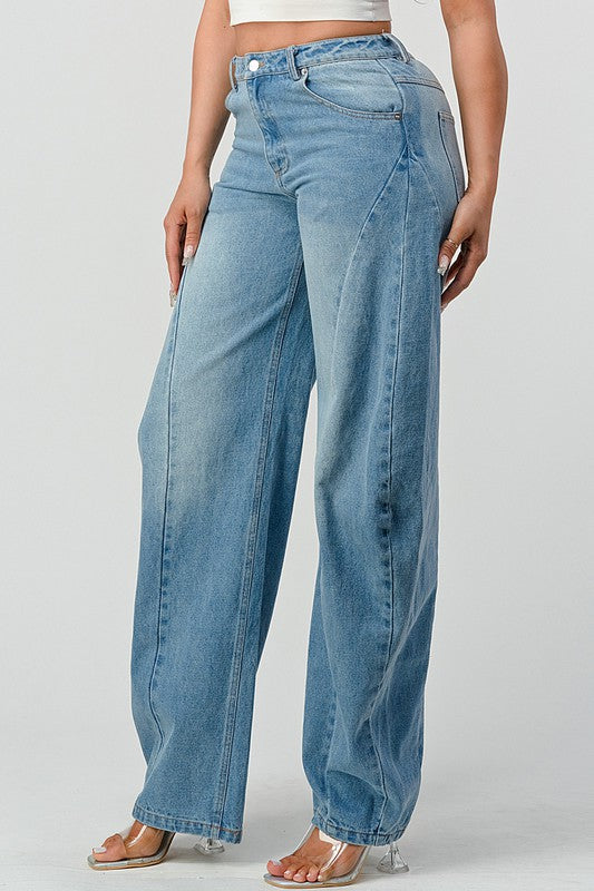 Athina Wide Leg Denim Jeans king-general-store-5710.myshopify.com