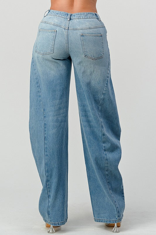 Athina Wide Leg Denim Jeans king-general-store-5710.myshopify.com