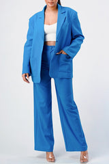 ATHINA Casual Loose Fit Blazer and Pants king-general-store-5710.myshopify.com