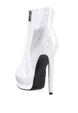 ENCANTO Diamante Set High Heeled Ankle Boot king-general-store-5710.myshopify.com