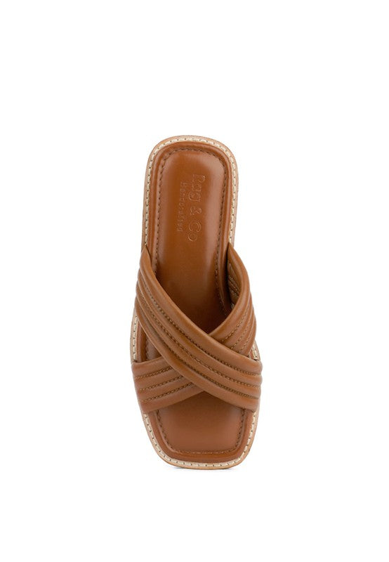 EURA Quilted Leather Flats king-general-store-5710.myshopify.com