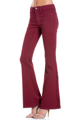 High Waisted Flare Denim Pants king-general-store-5710.myshopify.com