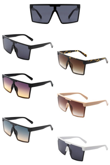 Oversize Square Flat Top Fashion Women Sunglasses king-general-store-5710.myshopify.com