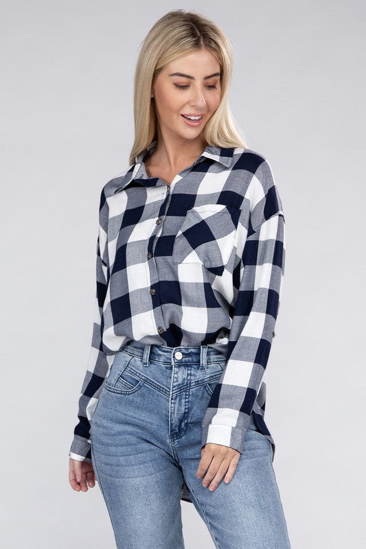 Classic Plaid Flannel Shirt king-general-store-5710.myshopify.com