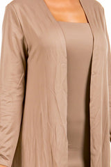 Khaki Strapless Dress with Cover Up king-general-store-5710.myshopify.com