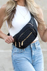 Quilted Belt Sling Bum Bag king-general-store-5710.myshopify.com