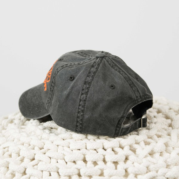 Embroidered Hey Boo Canvas Hat king-general-store-5710.myshopify.com