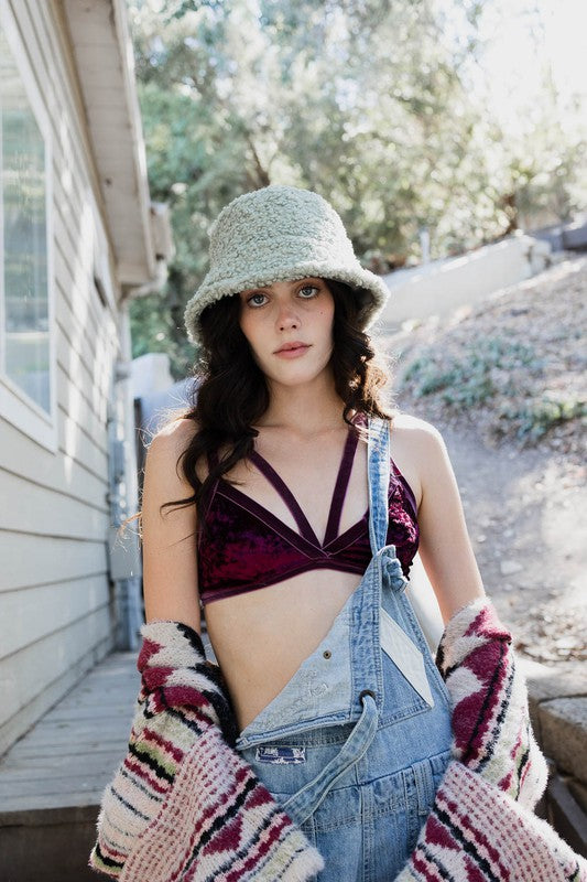 Crushed Velvet Bralette king-general-store-5710.myshopify.com