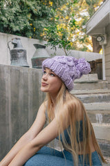 Oversized Chunky Knit Pom Beanie king-general-store-5710.myshopify.com