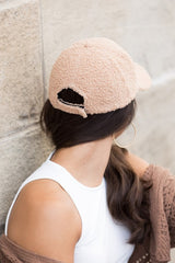 Boucle Sherpa Teddy Bear Knit Ball Cap king-general-store-5710.myshopify.com