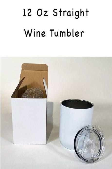 My Blood Type is Wine Graphic Wine Tumbler king-general-store-5710.myshopify.com