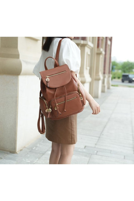 MKF Ivanna Oversize Backpack Vegan Leather by Mia king-general-store-5710.myshopify.com