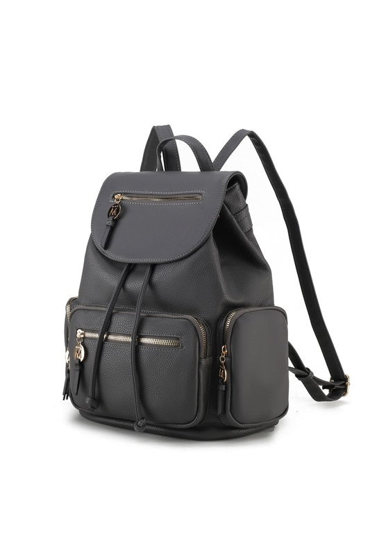 MKF Ivanna Oversize Backpack Vegan Leather by Mia king-general-store-5710.myshopify.com