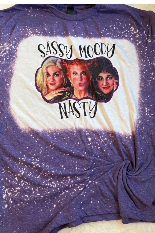 Sassy Moody Narty Hocus Pocus Graphic Tee king-general-store-5710.myshopify.com