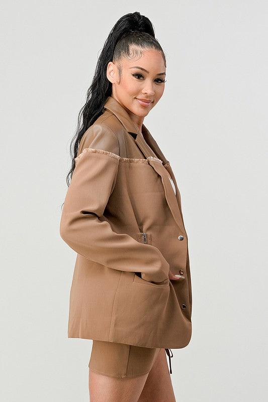 TAUPE TRENDY SKIRT SET king-general-store-5710.myshopify.com