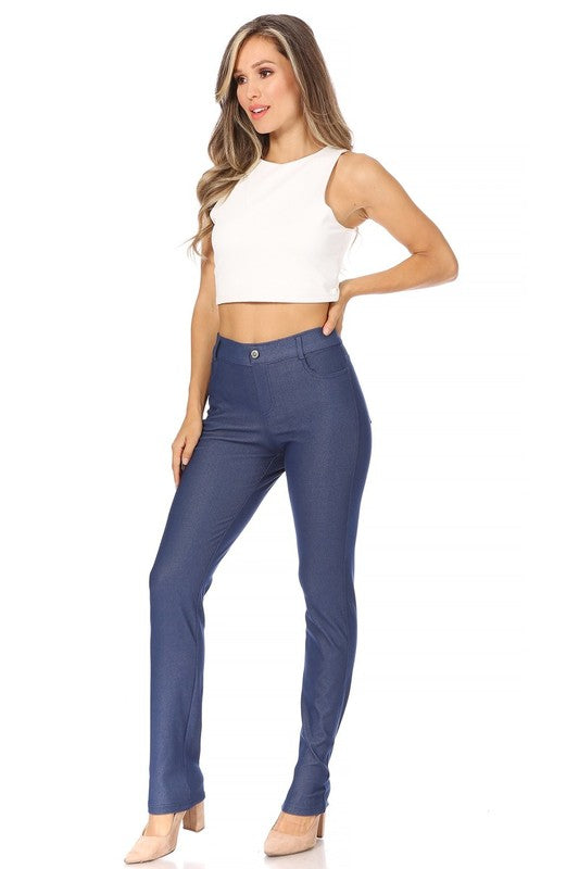 Stretchy Pull Up Full Length Jeggings king-general-store-5710.myshopify.com
