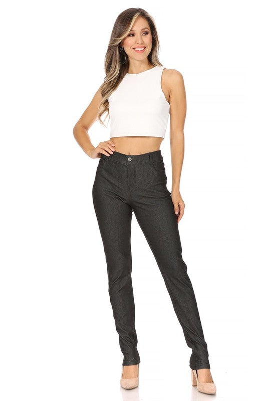 Stretchy Pull Up Full Length Jeggings king-general-store-5710.myshopify.com