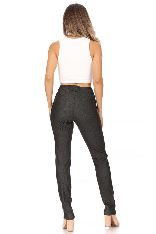 Stretchy Pull Up Full Length Jeggings king-general-store-5710.myshopify.com