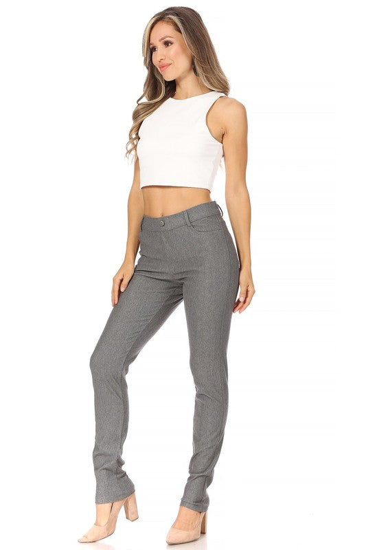 Stretchy Pull Up Full Length Jeggings king-general-store-5710.myshopify.com