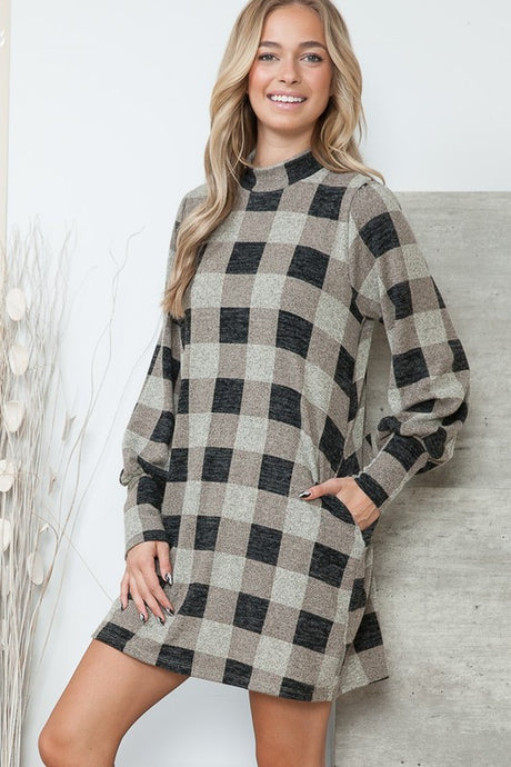 Sweater Dress with Pockets king-general-store-5710.myshopify.com