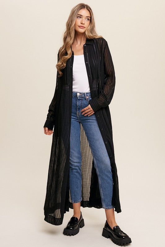 Long Button Down Shirt Maxi Dress king-general-store-5710.myshopify.com