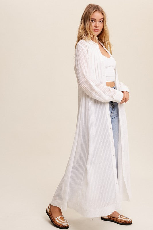 Long Button Down Shirt Maxi Dress king-general-store-5710.myshopify.com