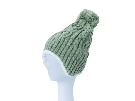 Cable Knit Ear Cover Beanie king-general-store-5710.myshopify.com