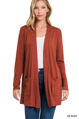 Slouchy Pocket Open Cardigan king-general-store-5710.myshopify.com