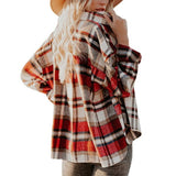 Women's Plaid Shacket king-general-store-5710.myshopify.com