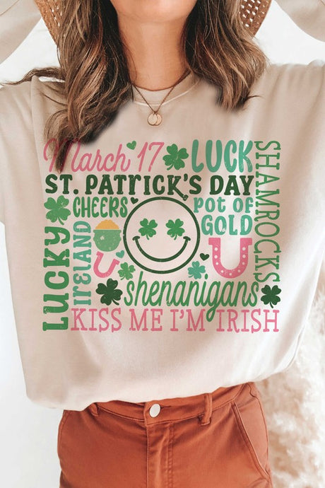 ST PATRICK COLLAGE Graphic Sweatshirt