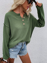 Long Sleeve Loose Fit Sweater king-general-store-5710.myshopify.com