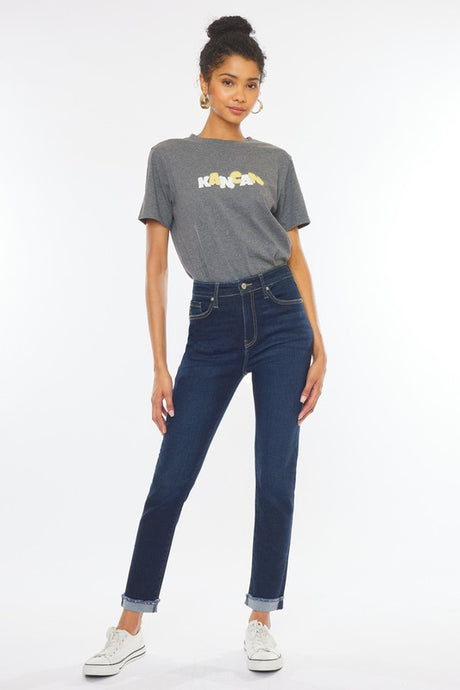 High Rise Cigarette Jeans king-general-store-5710.myshopify.com