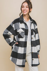 Plaid Bust Pocket Shacket king-general-store-5710.myshopify.com