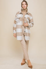 Plaid Bust Pocket Shacket king-general-store-5710.myshopify.com