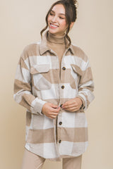 Plaid Bust Pocket Shacket king-general-store-5710.myshopify.com