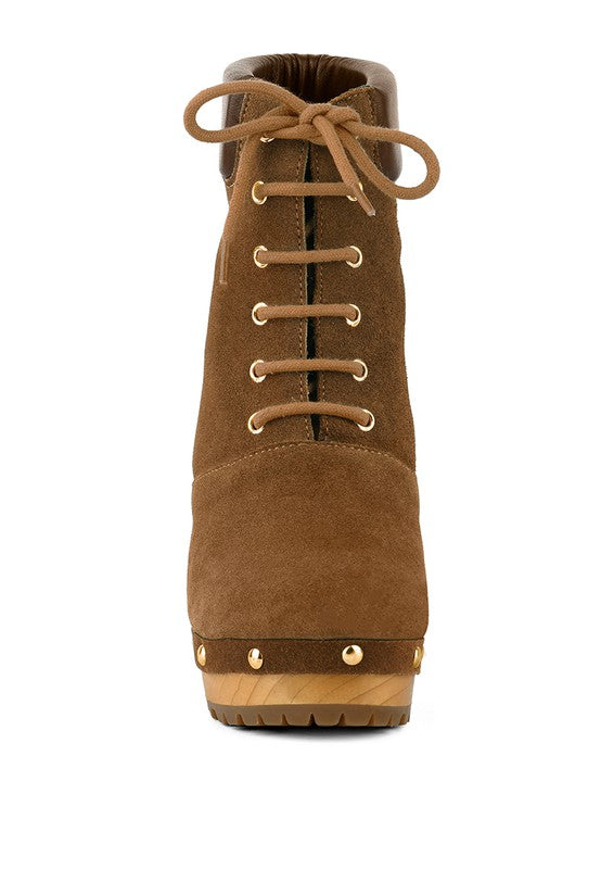 MAAYA Handcrafted Collared Suede Boot king-general-store-5710.myshopify.com