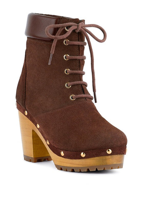 MAAYA Handcrafted Collared Suede Boot king-general-store-5710.myshopify.com