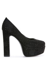 Poppins Glinting Platform High Pumps king-general-store-5710.myshopify.com