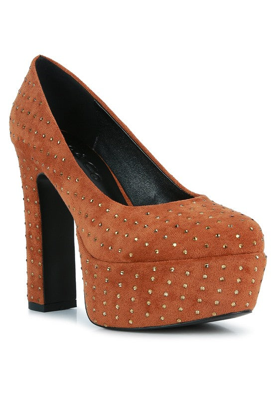 Poppins Glinting Platform High Pumps king-general-store-5710.myshopify.com